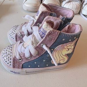 Sketchers Twinkle Toes high top Sneakers